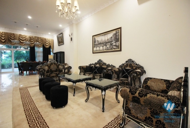 A massive high-end villa for rent in Ciputra, Tay Ho